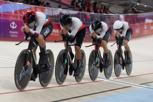 Ciclismo de pista suma oro y plata para Chile en los Suramericanos