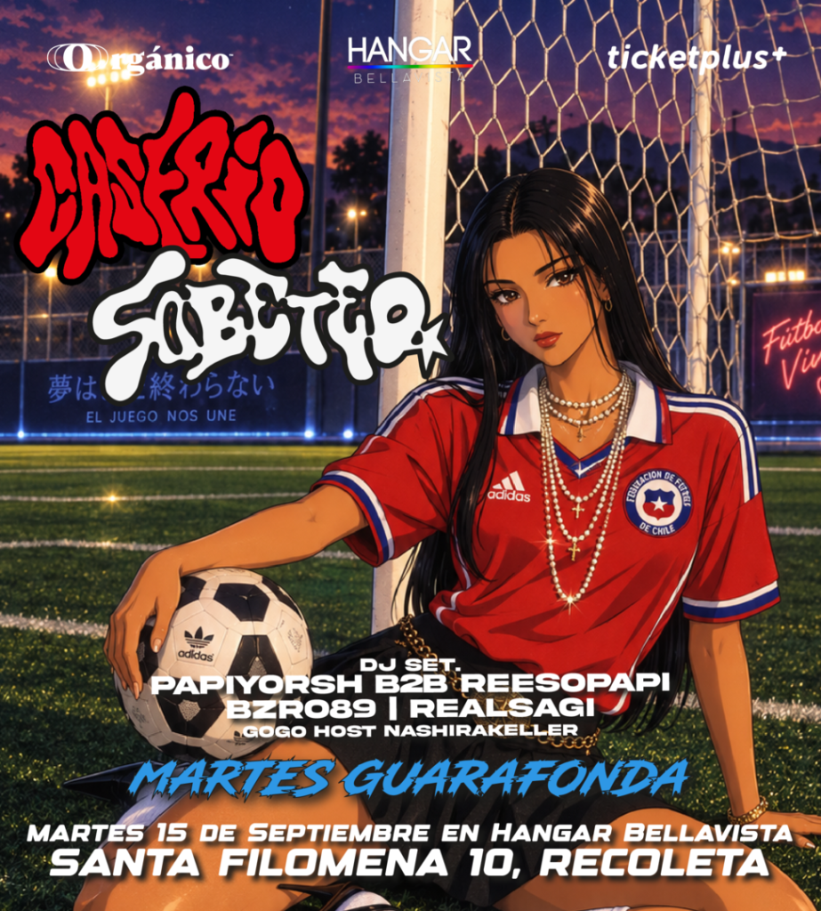 Martes Guarafonda – en Caserío Fiesta x SOBETEO éste Martes 15 de Septiembre Hangar Bellavista