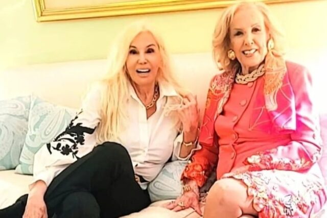 Susana Giménez: sin vuelta a la tele y todo el amor para Mirtha Legrand