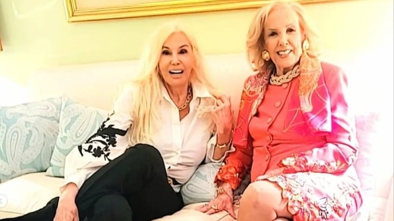 Susana Giménez: sin vuelta a la tele y todo el amor para Mirtha Legrand