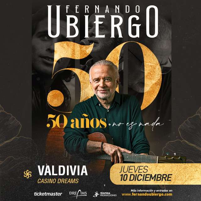Fernando Ubiergo – 50 años no es nada