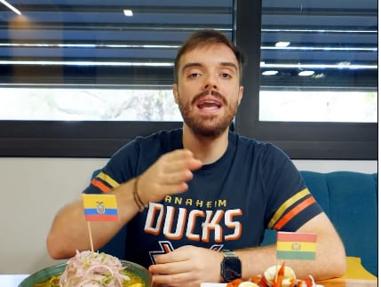 Encebollado ecuatoriano busca la final del Mundial de Comidas de Ibai Llanos