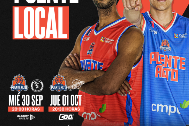 M. Puente Alto vs C.D Valdivia – LNB – Liga CHERY by Cecinas Llanquihue – Semana 3 – Big 8