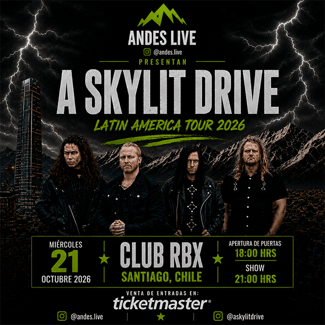 A Skylit Drive – Latin America Tour 2026