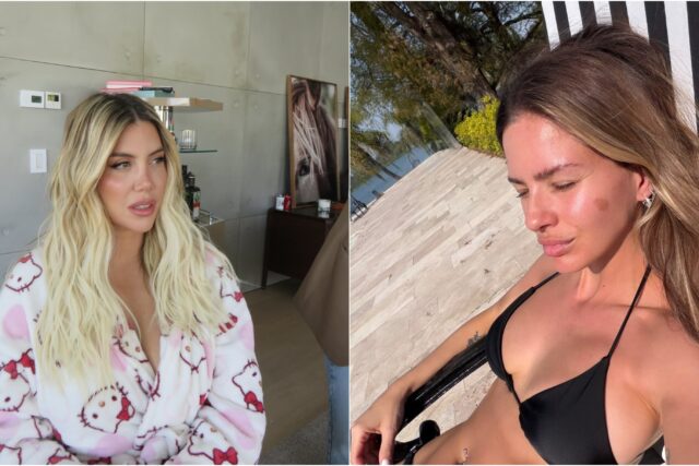 Wanda Nara responde a la China Suárez con fotos de trabajo y anuncia dos realities