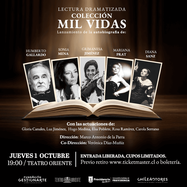 Lectura Dramatizada "Colección Mil Vidas"
