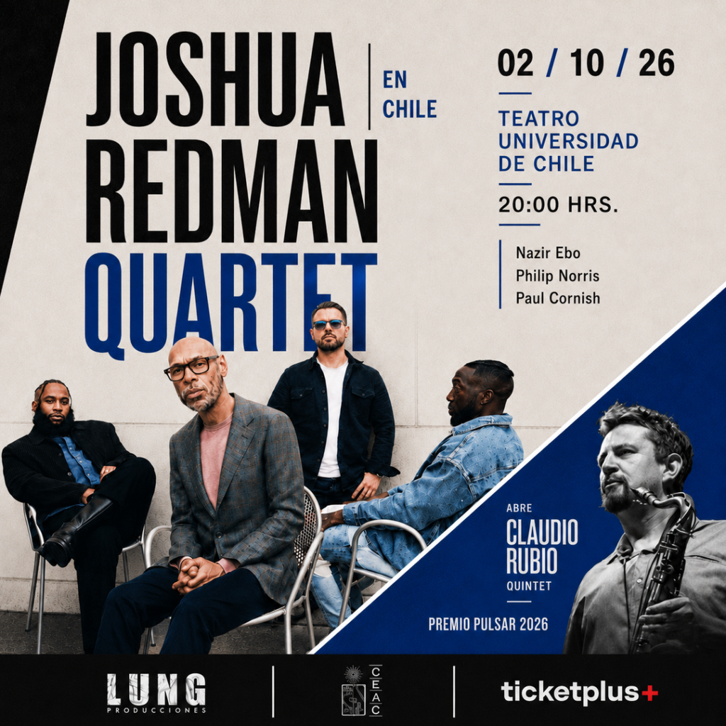 Joshua Redman Quartet en Chile 2026