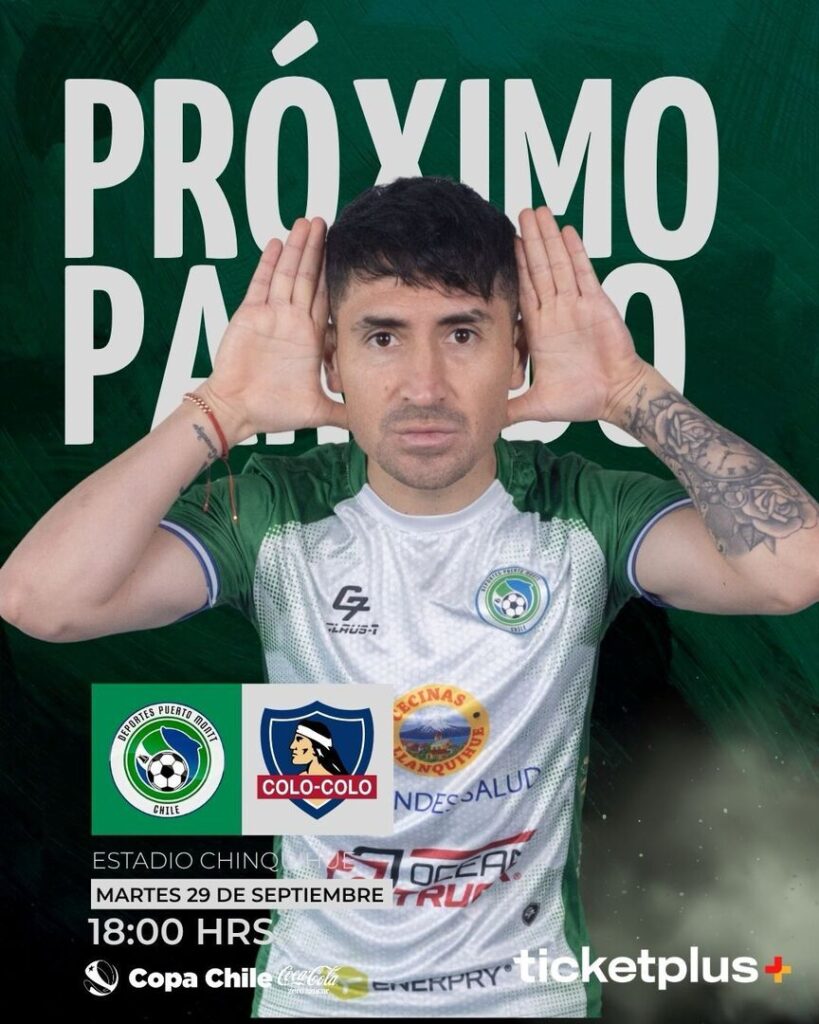 Deportes Puerto Montt vs Colo Colo Campeonato Copa Chile Coca – Cola Zero Azúcar
