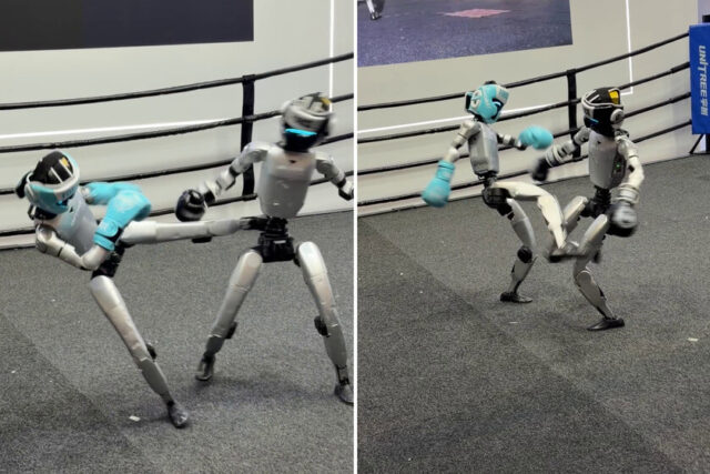 La gran feria de tecnología revela que los robots humanoides son marionetas