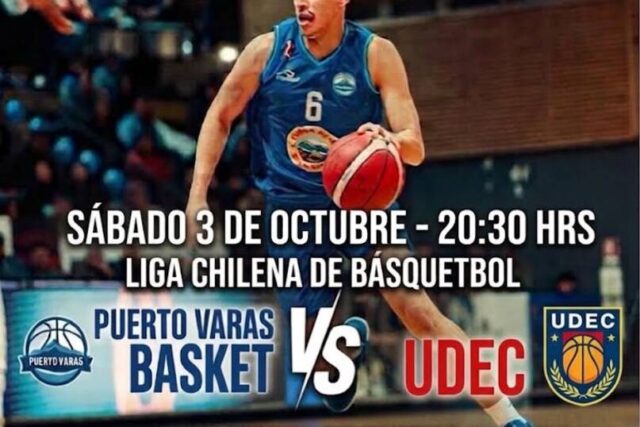 Puerto Varas Basket vs Udec/ LNB – Liga Chery By Cecinas Llanquihue 2026 – Juego 2 play in