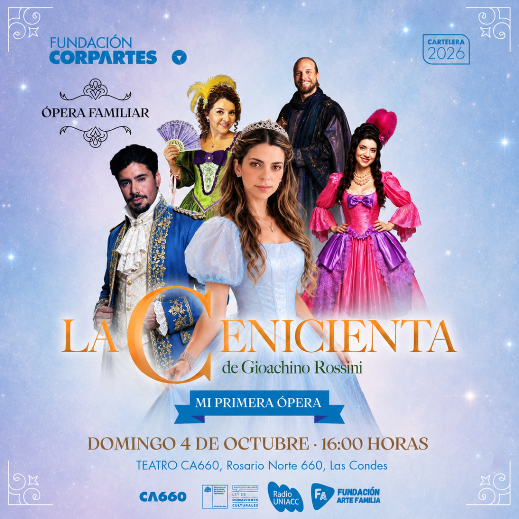 La Cenicienta. Mi primera ópera – Teatro CA660