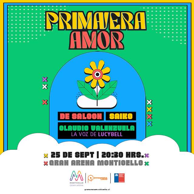 Primavera Amor – De Saloon – Saiko y Claudio Valenzuela