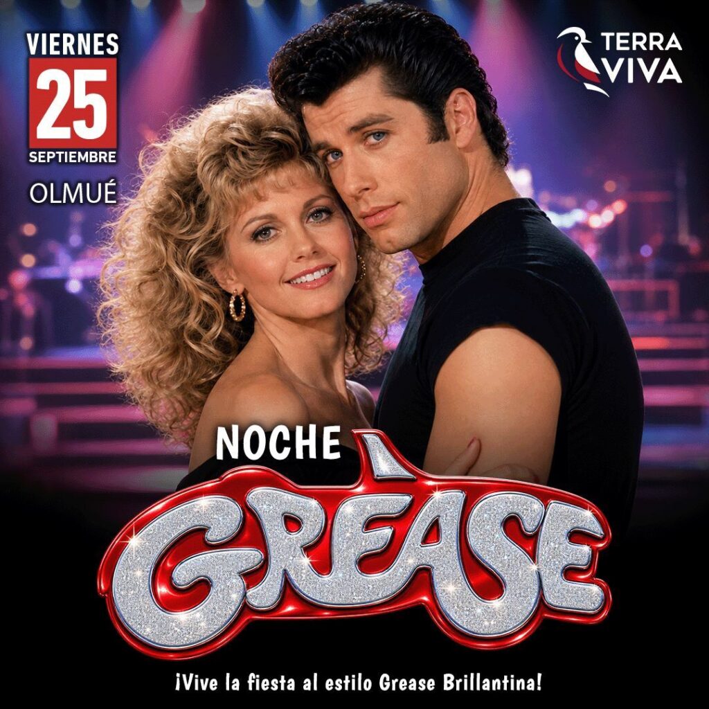 Noche Grease Con Tributo a Olivia Newton John en Terra Viva