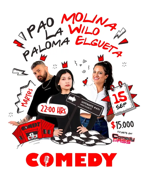 Pao Molina, la Wilo, Paloma Elgueta
