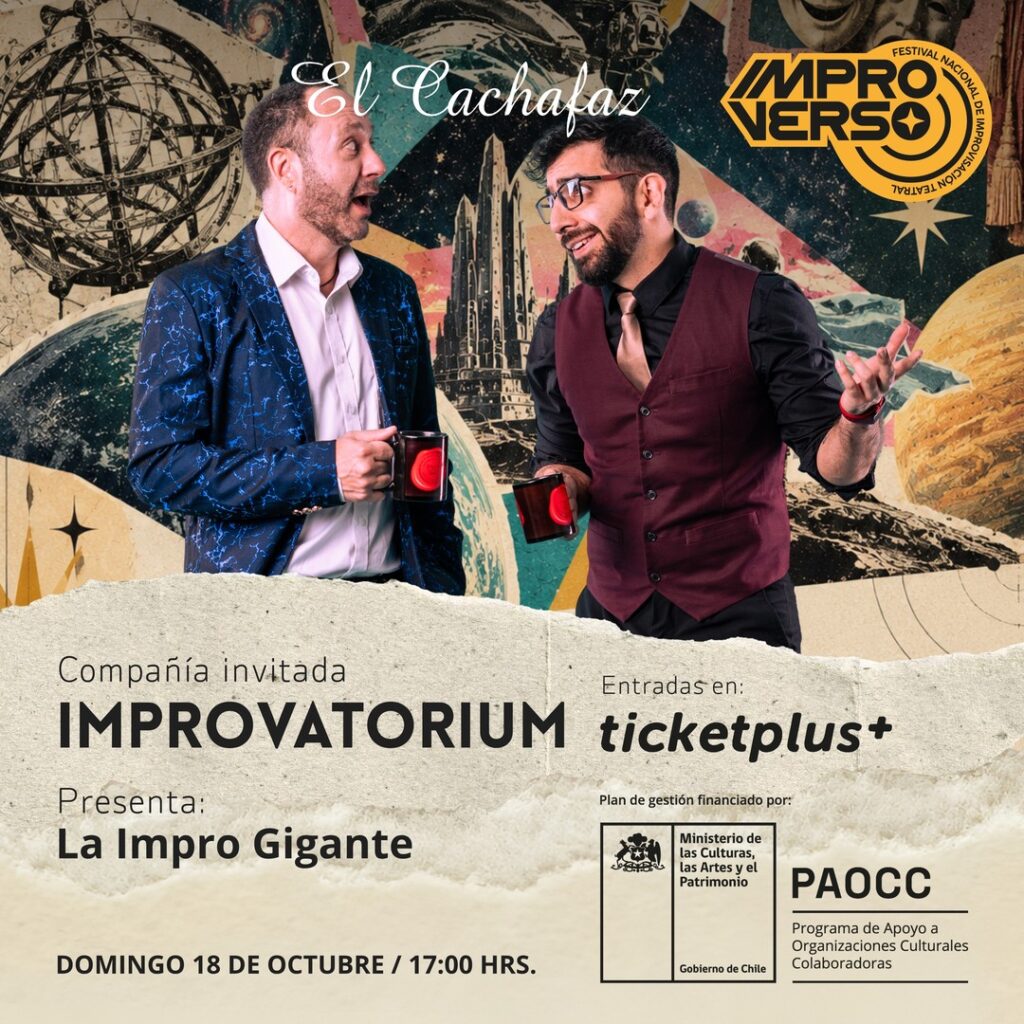 Festival de Impro – Impro gigante – Domingo 18 octubre 17hrs