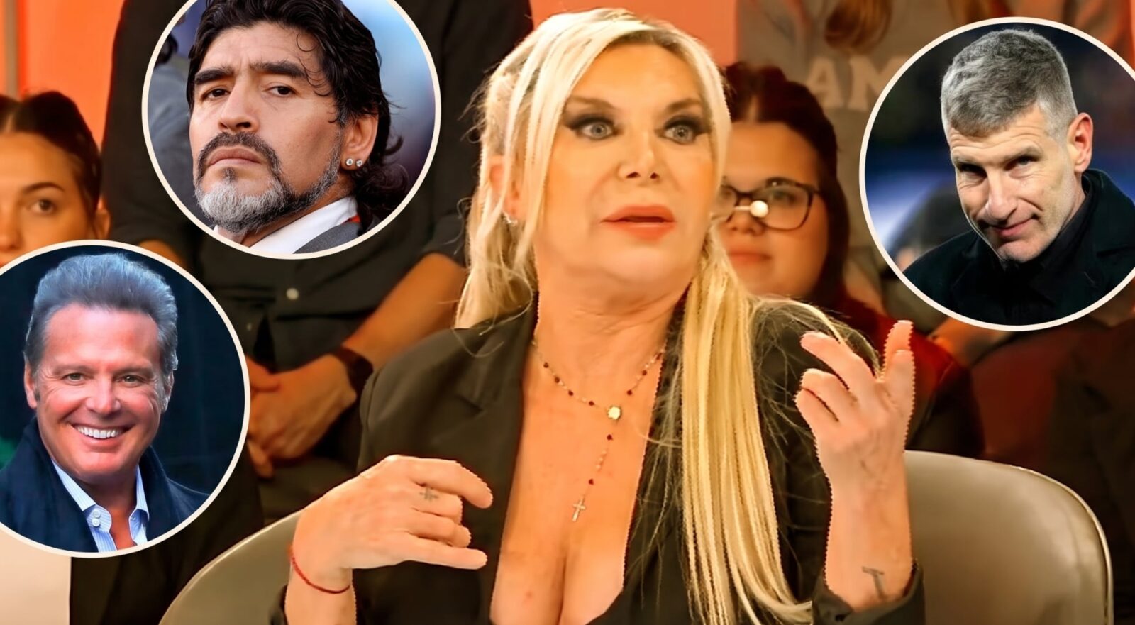 Yanina Zilli desmenuza sus romances con Luis Miguel, Maradona y Palermo