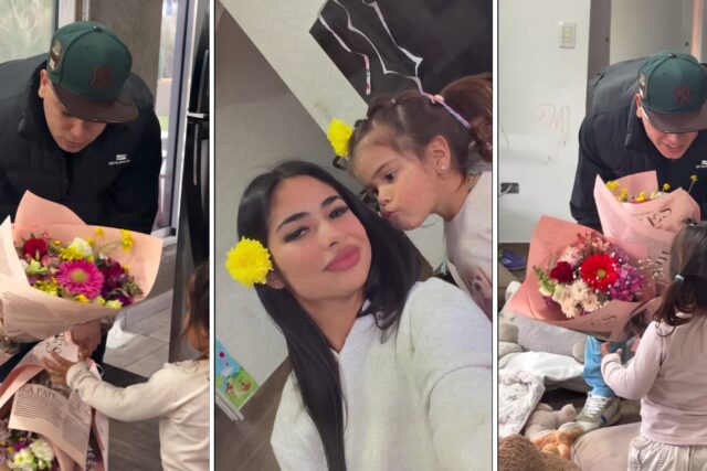 Las flores amarillas de Thiago Medina a Daniela Celis marcan una nueva primavera