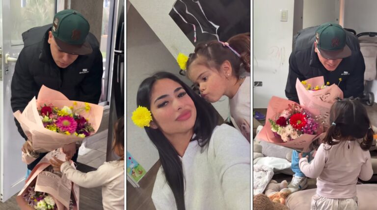 Las flores amarillas de Thiago Medina a Daniela Celis marcan una nueva primavera