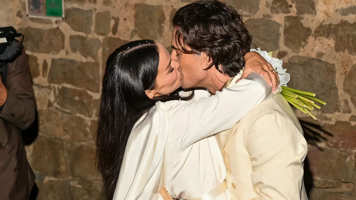Damiano David y Dove Cameron se casaron en una ceremonia civil en Montalcino