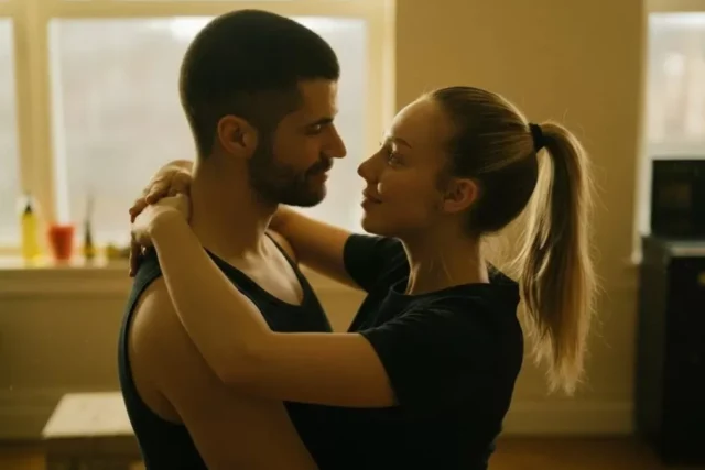Ester Expósito y Hugo Diego García improvisaron escenas de "Enfrentados: Marfil" y así quedaron en la película