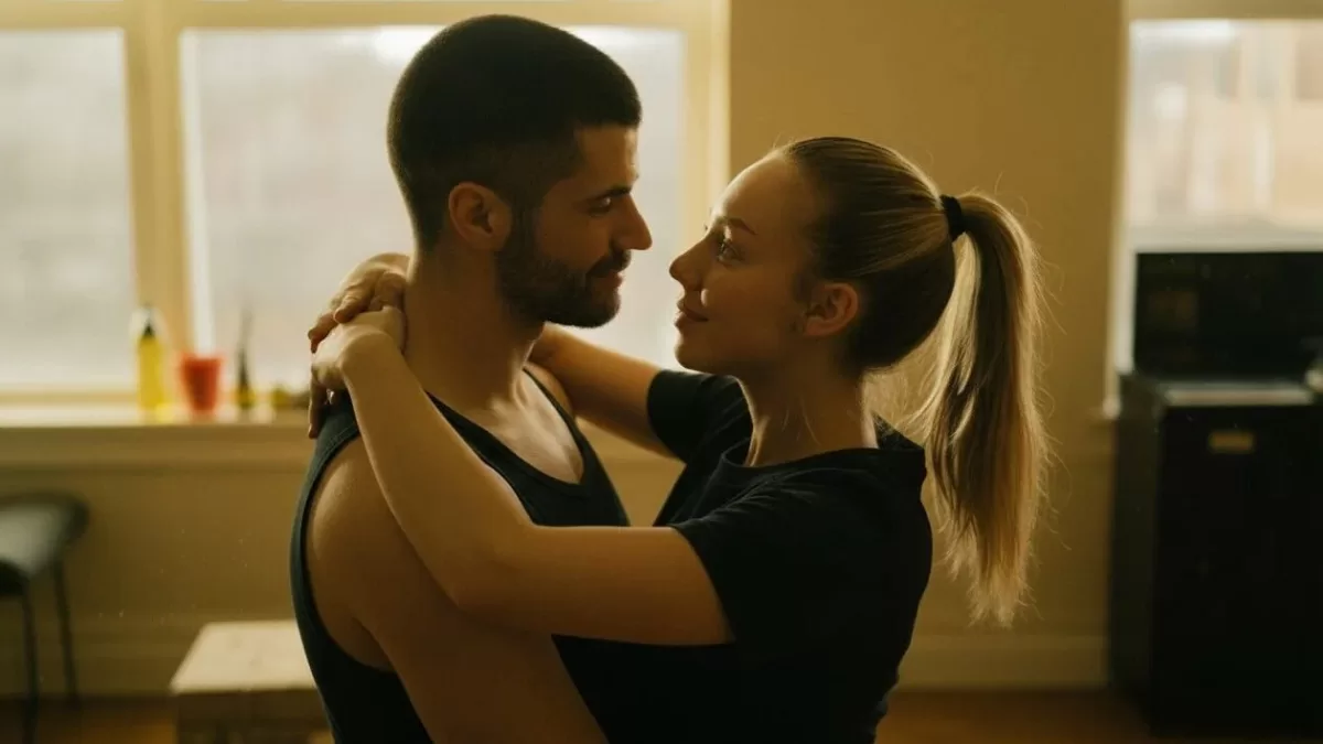 Ester Expósito y Hugo Diego García improvisaron escenas de "Enfrentados: Marfil" y así quedaron en la película
