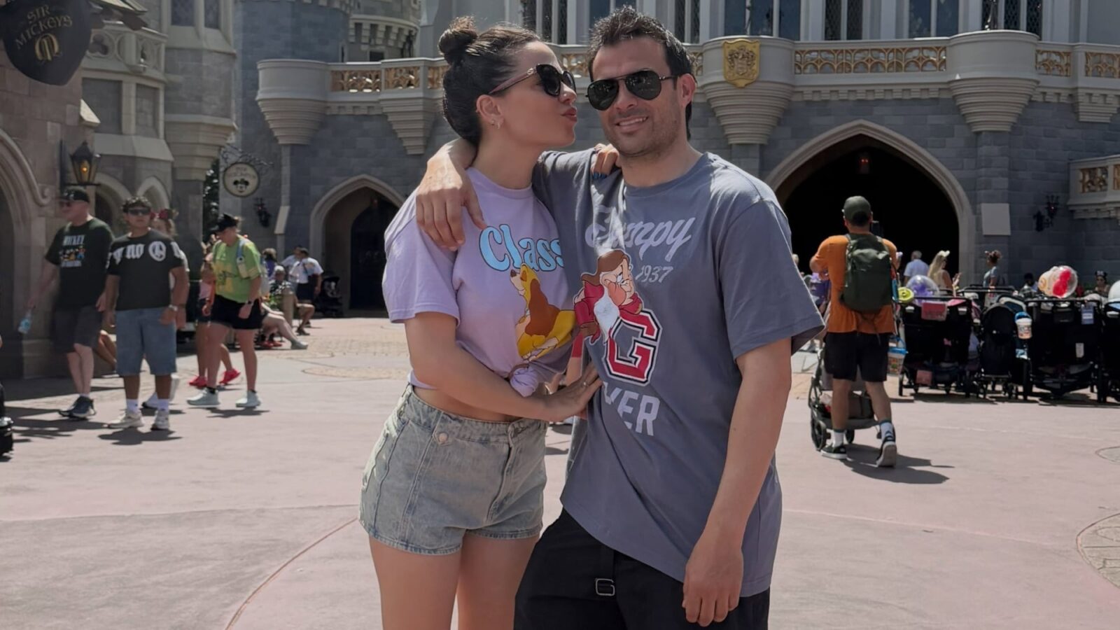 Ivana Figueiras y Darío Cvitanich derriten las redes con su viaje a Disney