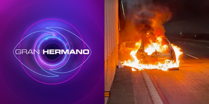 Ex Gran Hermano Bambino relata cómo su auto explotó en la Costanera Norte