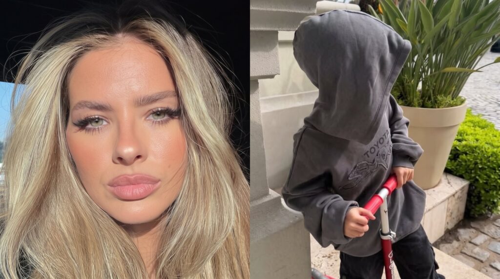 Hijo de la China Suárez le agradece a Dios por tenerla como mamá