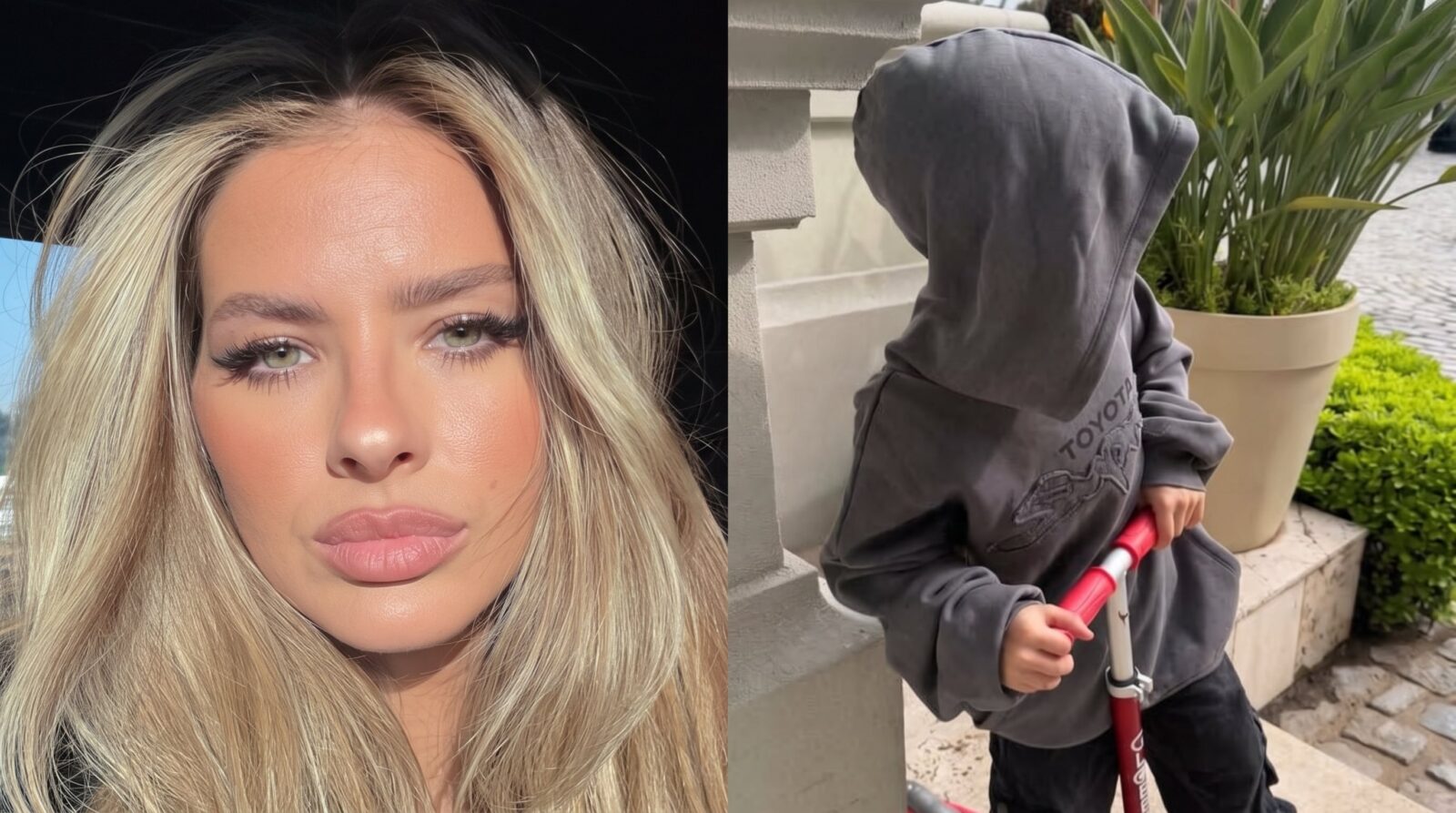 Hijo de la China Suárez le agradece a Dios por tenerla como mamá