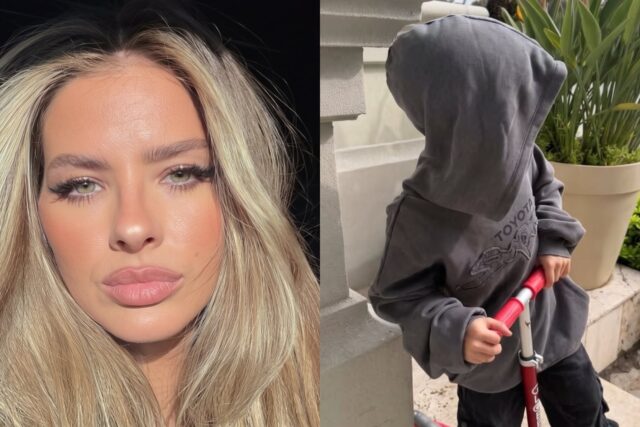Hijo de la China Suárez le agradece a Dios por tenerla como mamá