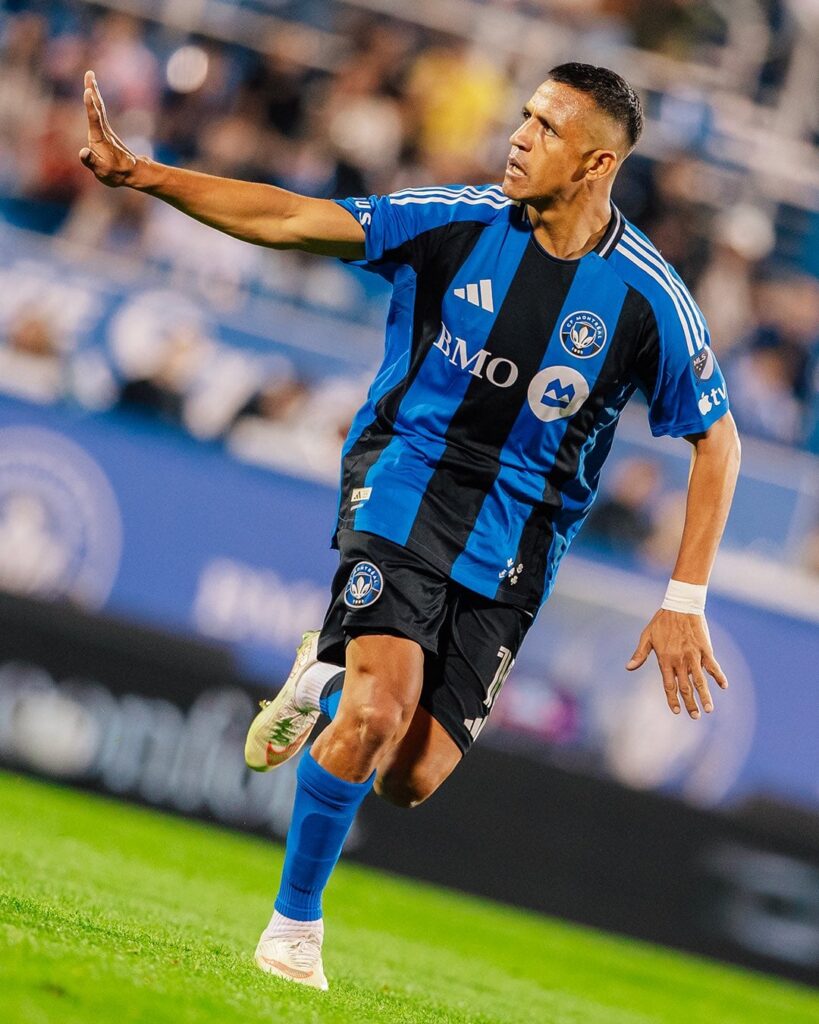 Alexis Sánchez juega los 90 minutos en el triunfo 3-1 del Montreal ante Cincinnati