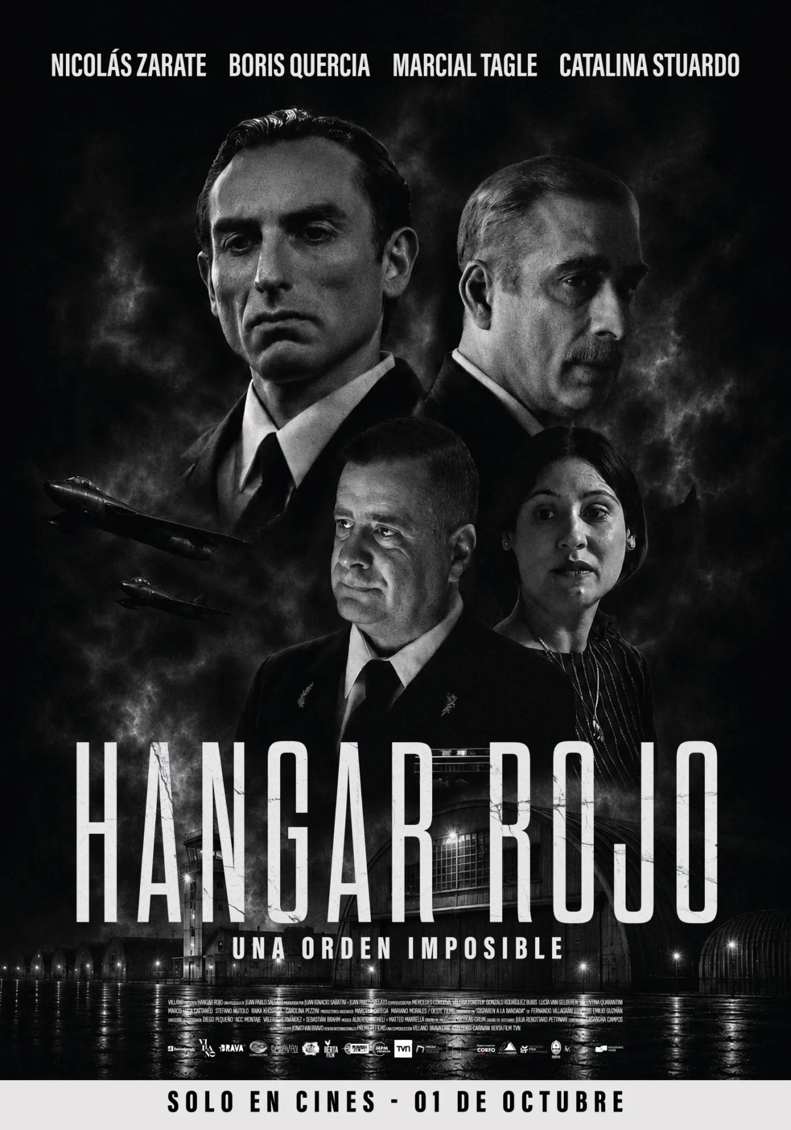 Hangar Rojo muestra su afiche y tráiler de cara al estreno del 1 de octubre