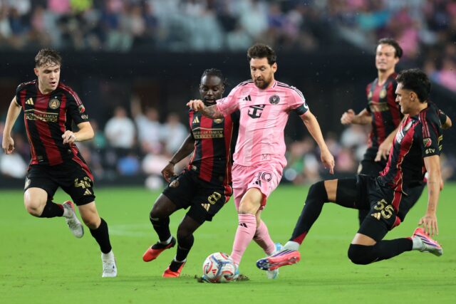 Messi y Suárez comandaron el empate de Inter Miami ante Atlanta United en la MLS