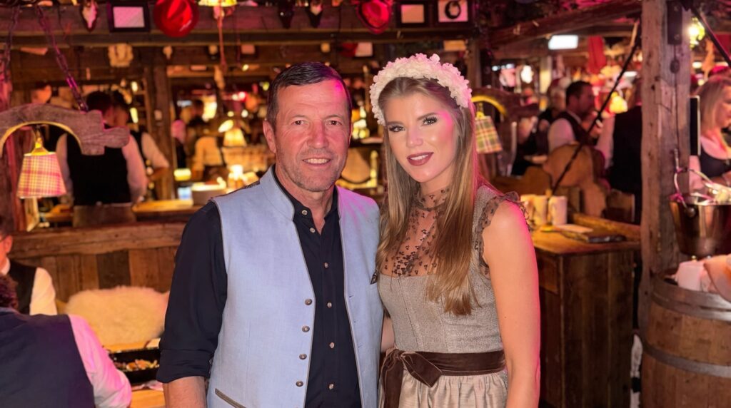 Lothar Matthäus reaparece en el Oktoberfest con su novia de 27 años