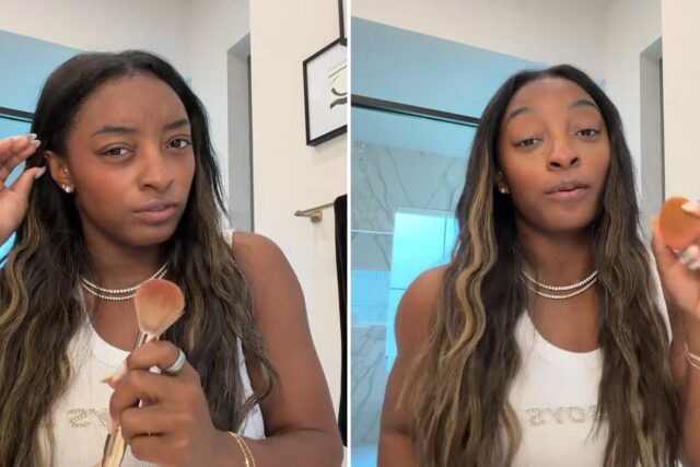 Simone Biles cuenta que tres enmascarados le robaron su Porsche en Chicago