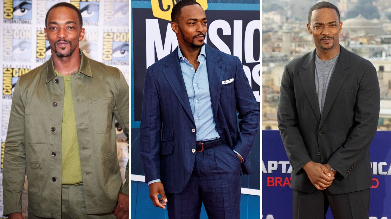 Anthony Mackie cumple 48 años como referente de estilo y nuevo Capitán América