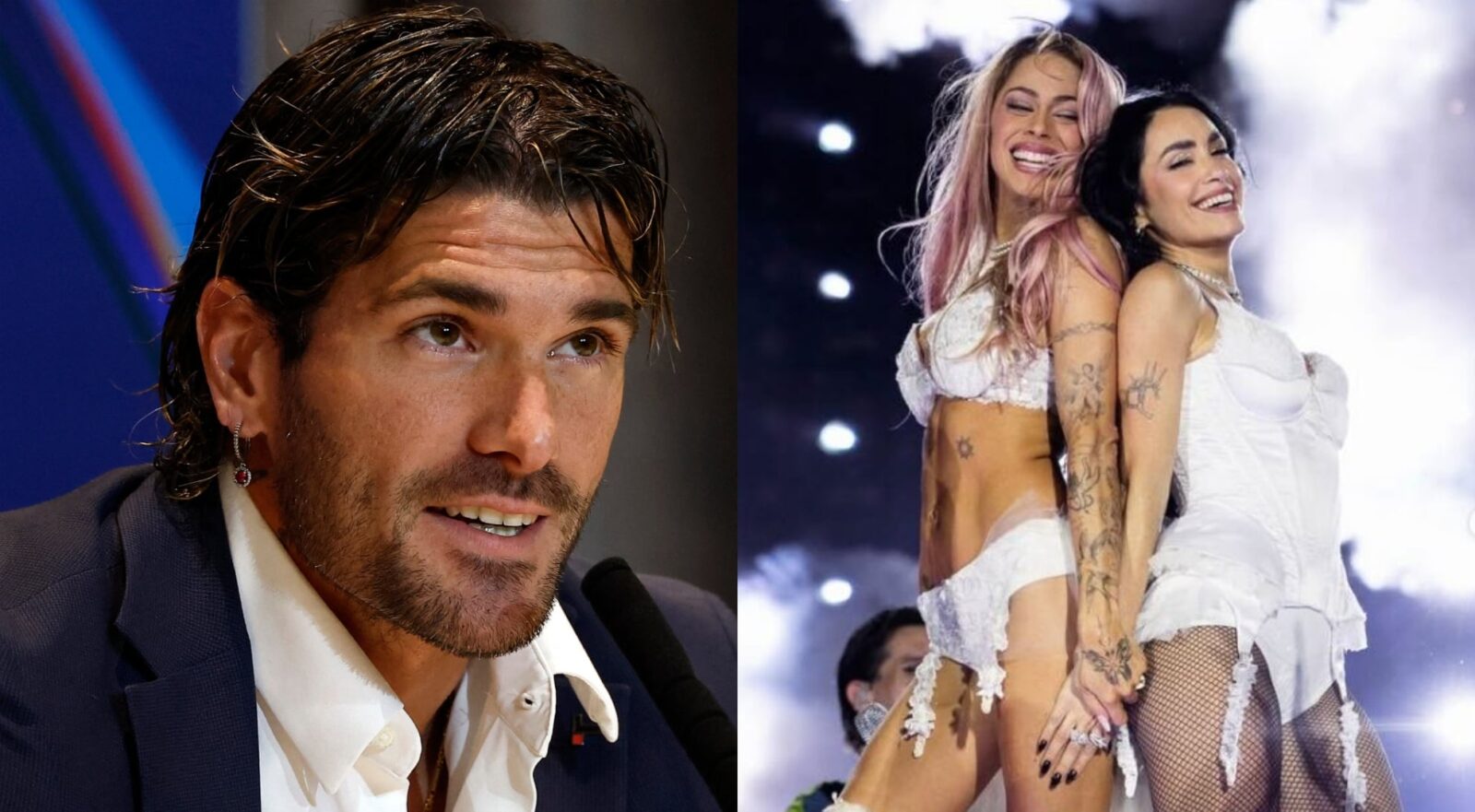 De Paul le dedicó un mensaje al amor a Tini tras su show con Lali