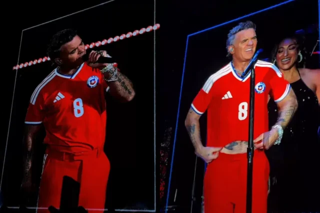 Robbie Williams y el guiño a Oasis que convirtió su show en Chile en un karaoke gigante