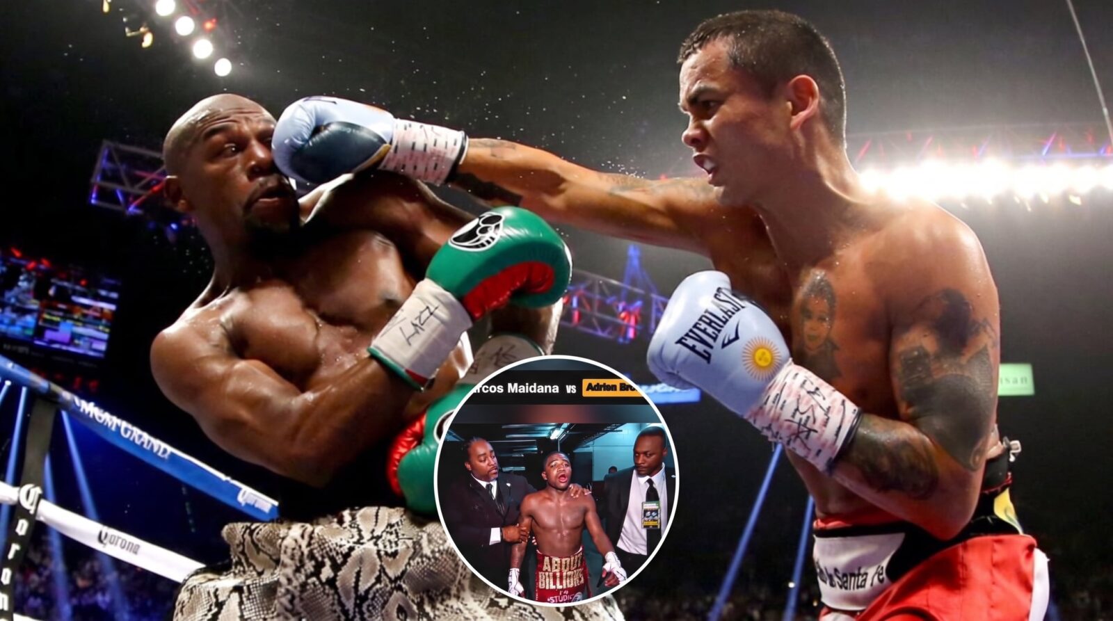 Broner y Maidana reviven su guerra: “No podían tocarme el cuerpo” y el diente de Mayweather