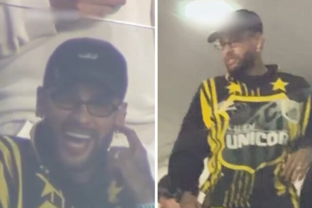 Neymar hace un show en el palco y Santos gana 2-0 en la Sudamericana