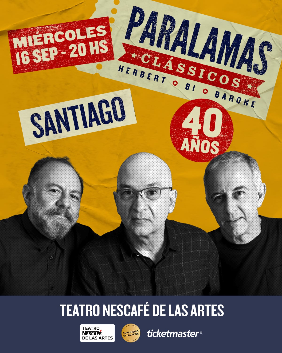 Os Paralamas do Sucesso vuelve a Chile en septiembre con su show de clásicos