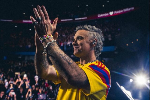 Robbie Williams vuelve a Chile este domingo con su Britpop World Tour