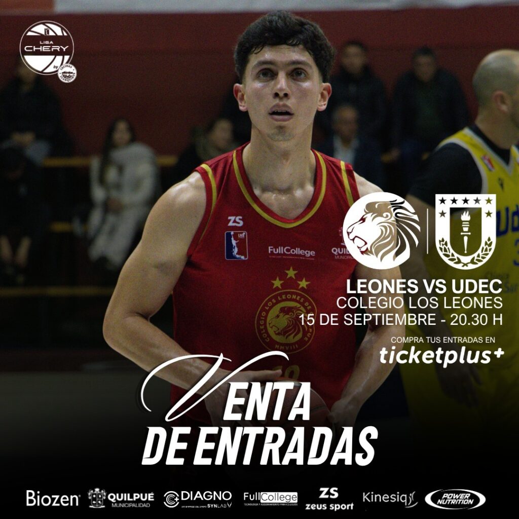 CDC Los Leones vs Udec – Liga Chery by Cecinas LLanquihue