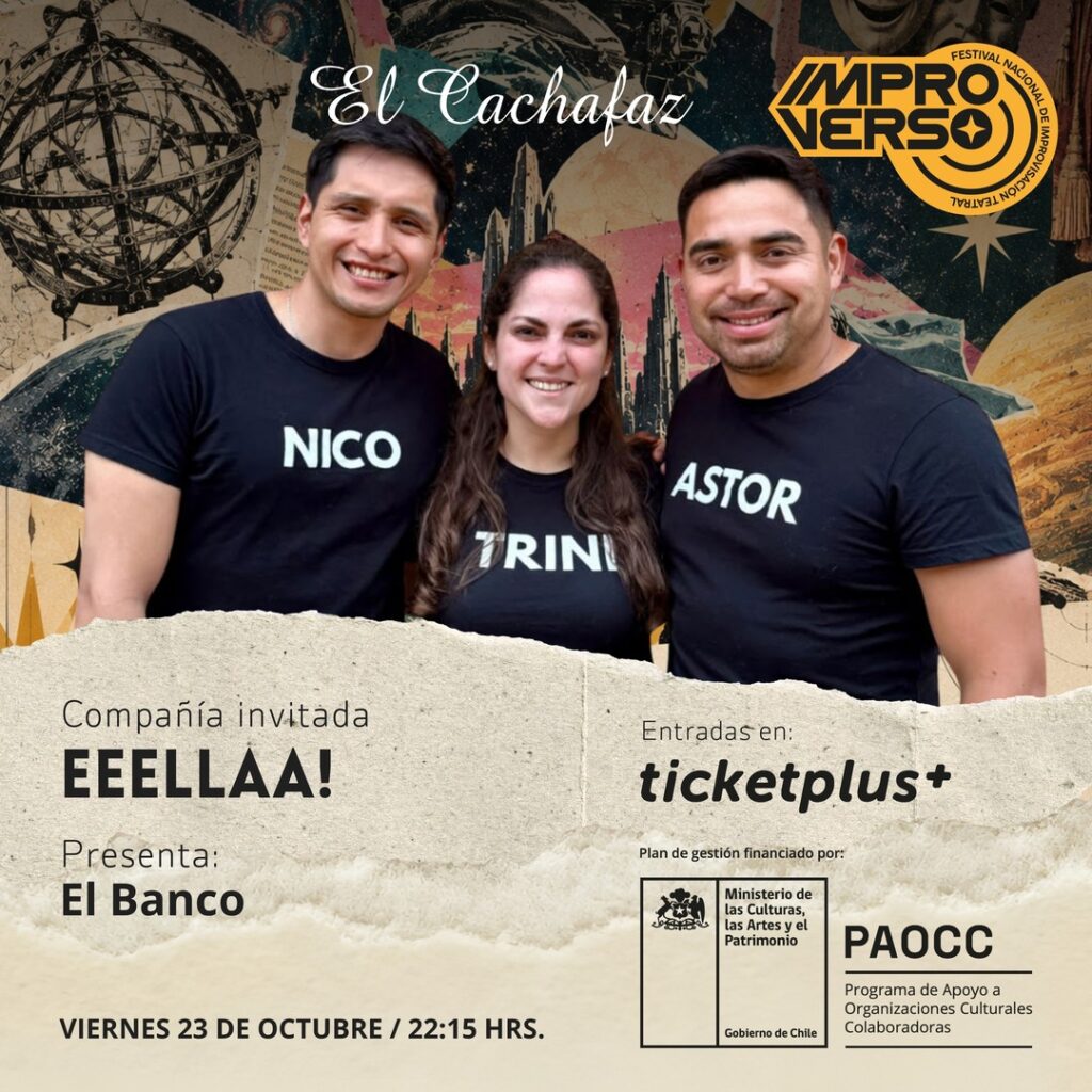 Festival de Impro – El banco – Viernes 23 octubre 22.15