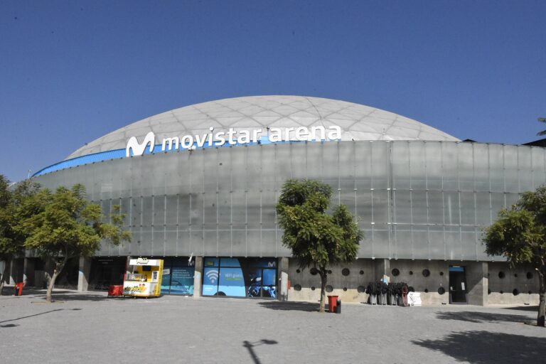 Vista del recinto Arena Santiago