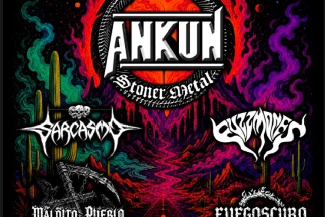 Aniversario numero 16 de ankun, bandas presentes, ANKUN, FUSSMONES, MALDITO PUEBLO, FUEGOSCURO Y SARCASMO