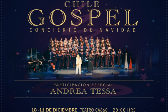 Concierto Navidad Chile Gospel – Teatro CA660 Santiago