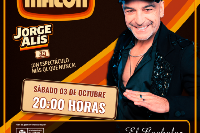 Jorge Alís-MALON – Sábado 3 Octubre 20 hrs