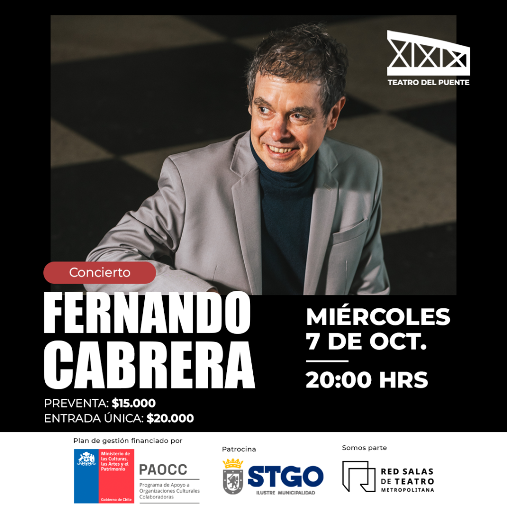 FERNANDO CABRERA en vivo
