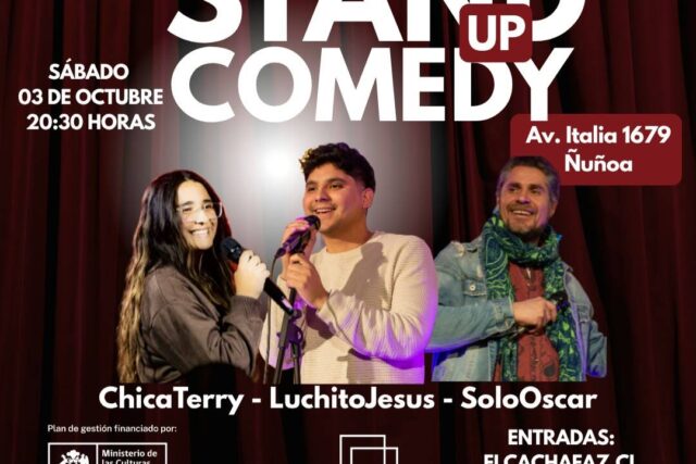 Show de Stand up-Noche de comedia-Sabado 3 de Octubre 20:30hrs